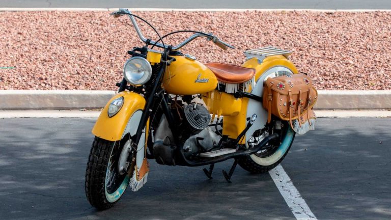 The 1941 Indian 841 Was A U.S. Army Commission For Desert Missions